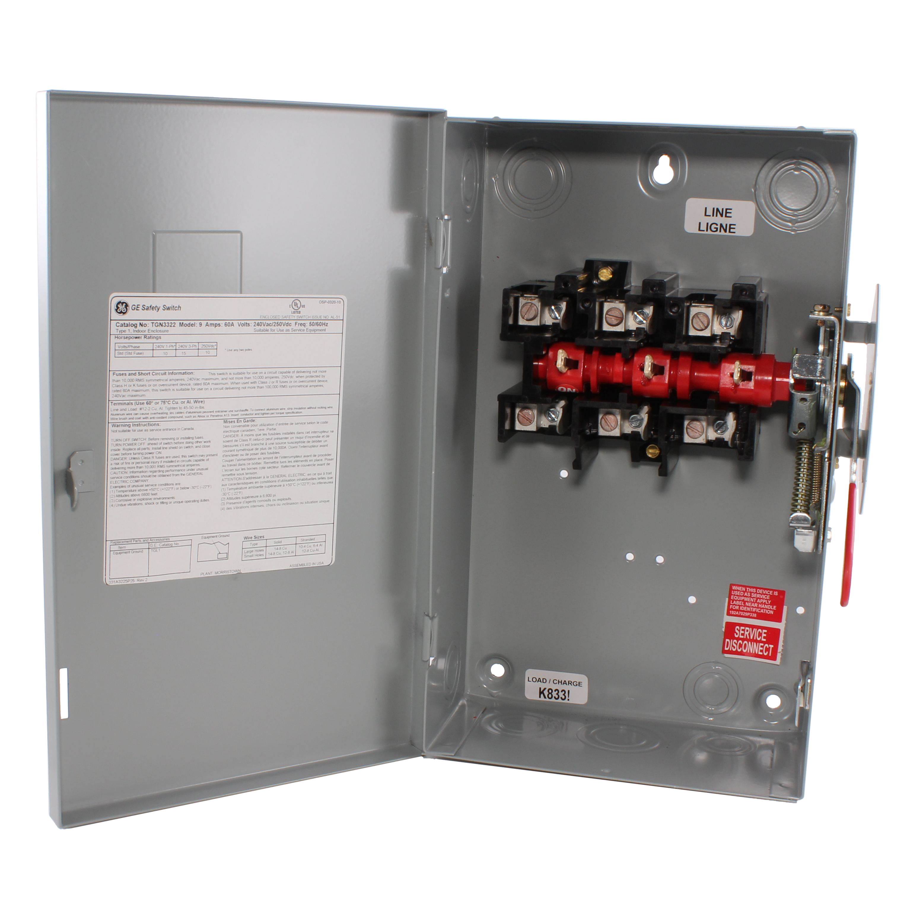 TGN3322 | General Duty | Safety Switches | Disconnect & Safety Switches ...