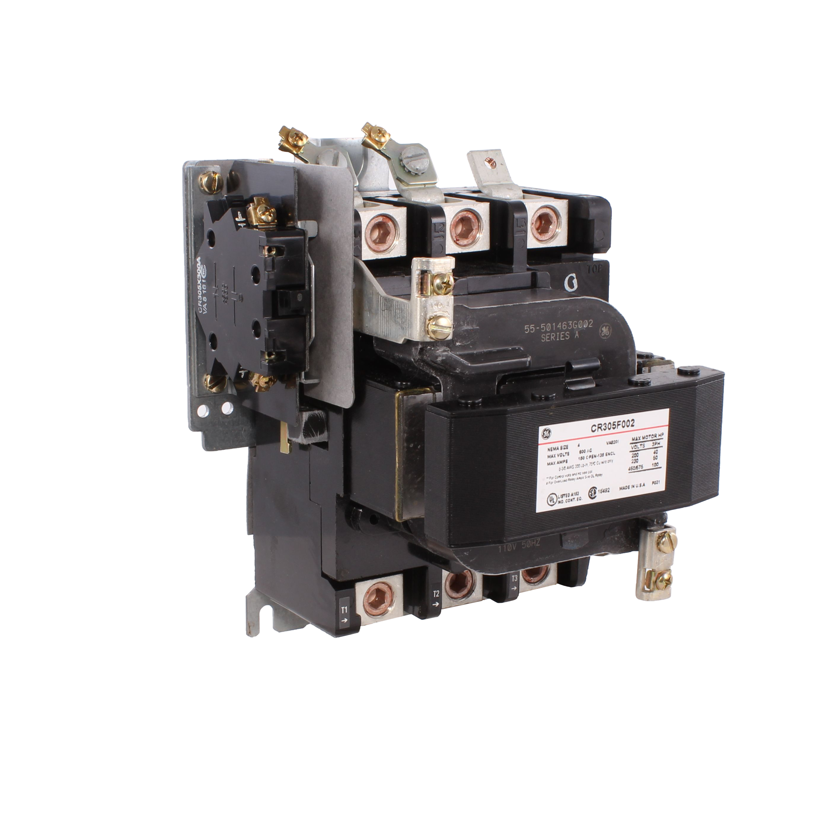 CR305F002 300 Line Full Voltage Contactors NEMA Contactors
