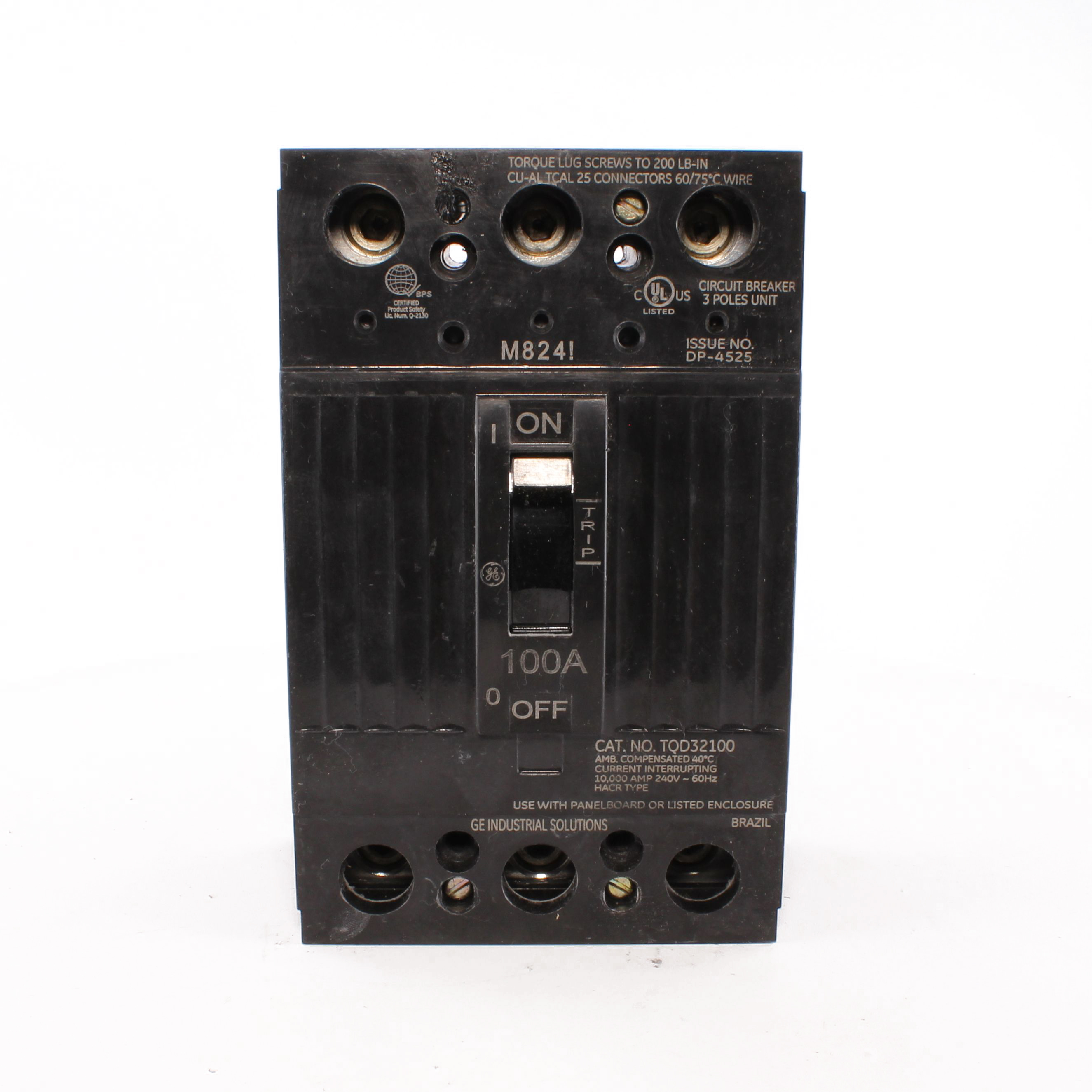TQD32100WL Thermal Molded Case Circuit Breakers Circuit