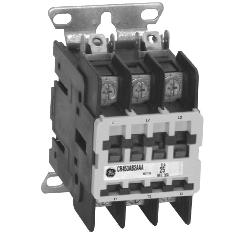 Product image for GE CR453AC2HAA CONTACTOR 30A 2 POLE