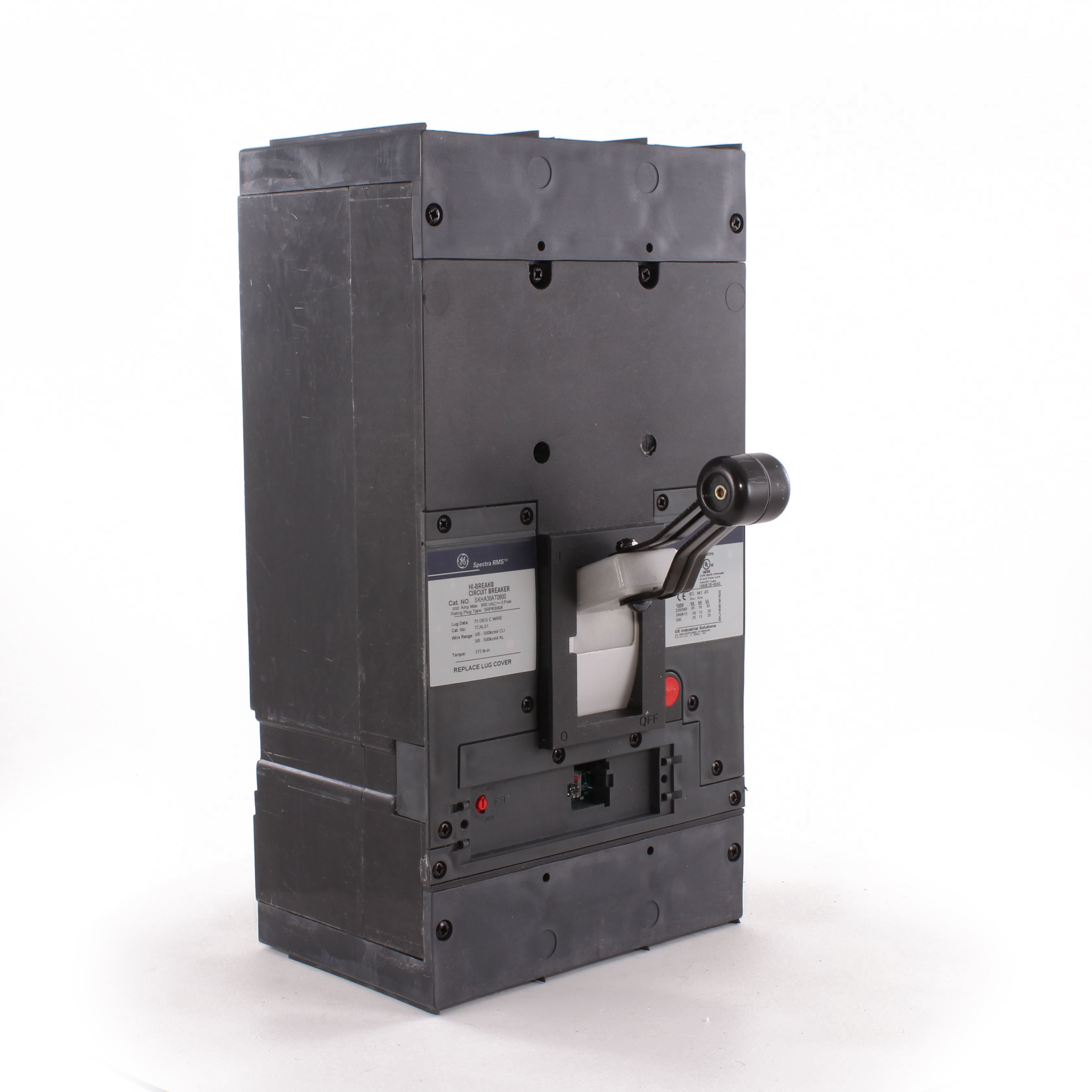 SKHA36AT0800 Spectra RMS™ Electronic Trip Molded Case Circuit