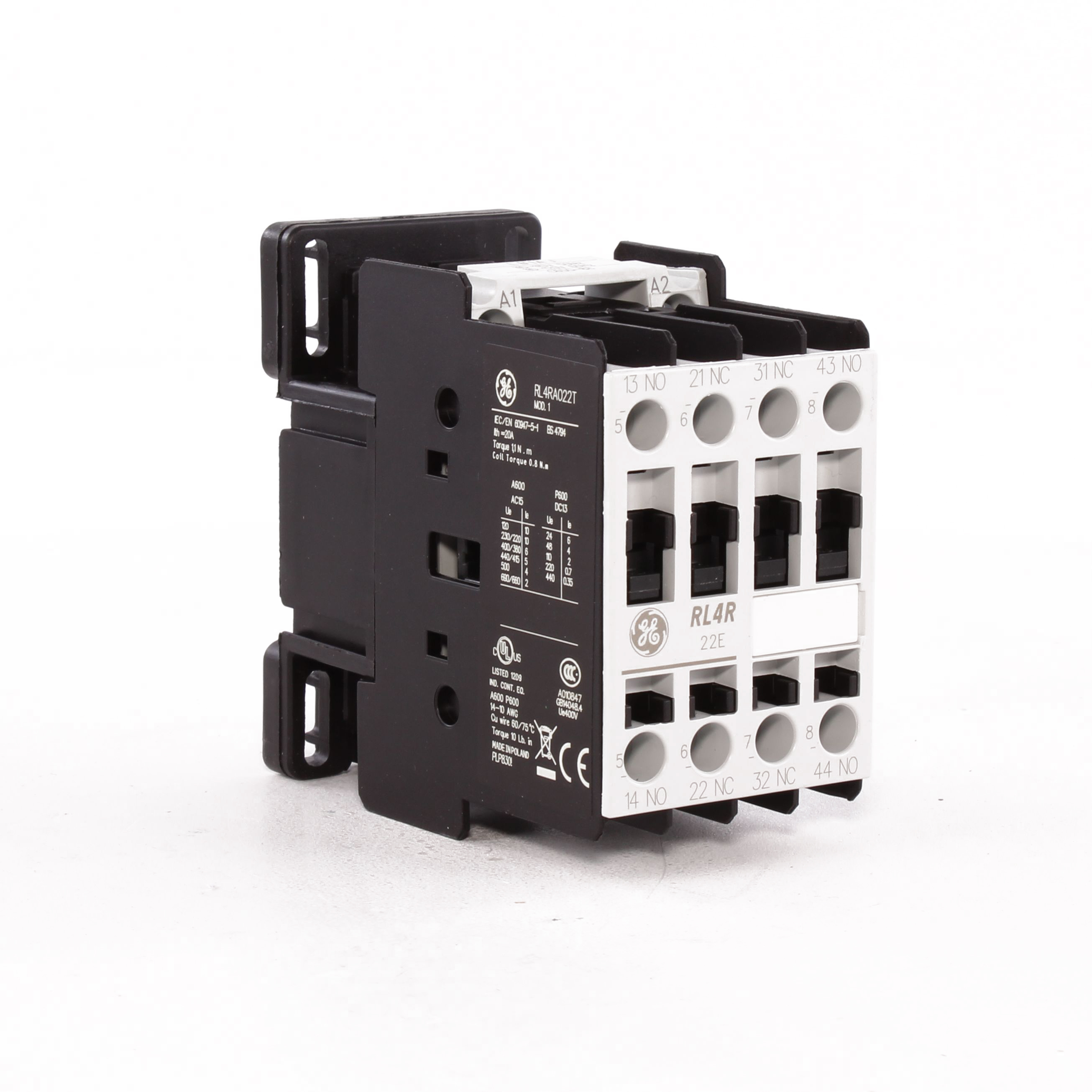 RL4RA022TJ C2000™ Relay IEC Controls & Protective Relays