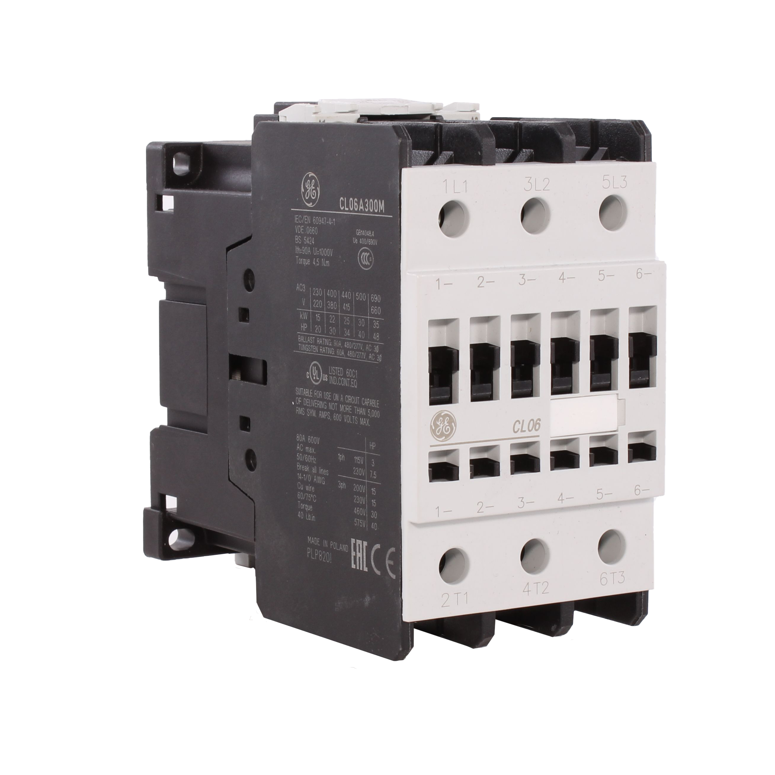 CL06A311MJ Contactor UL Listed IEC Contactors Contactors