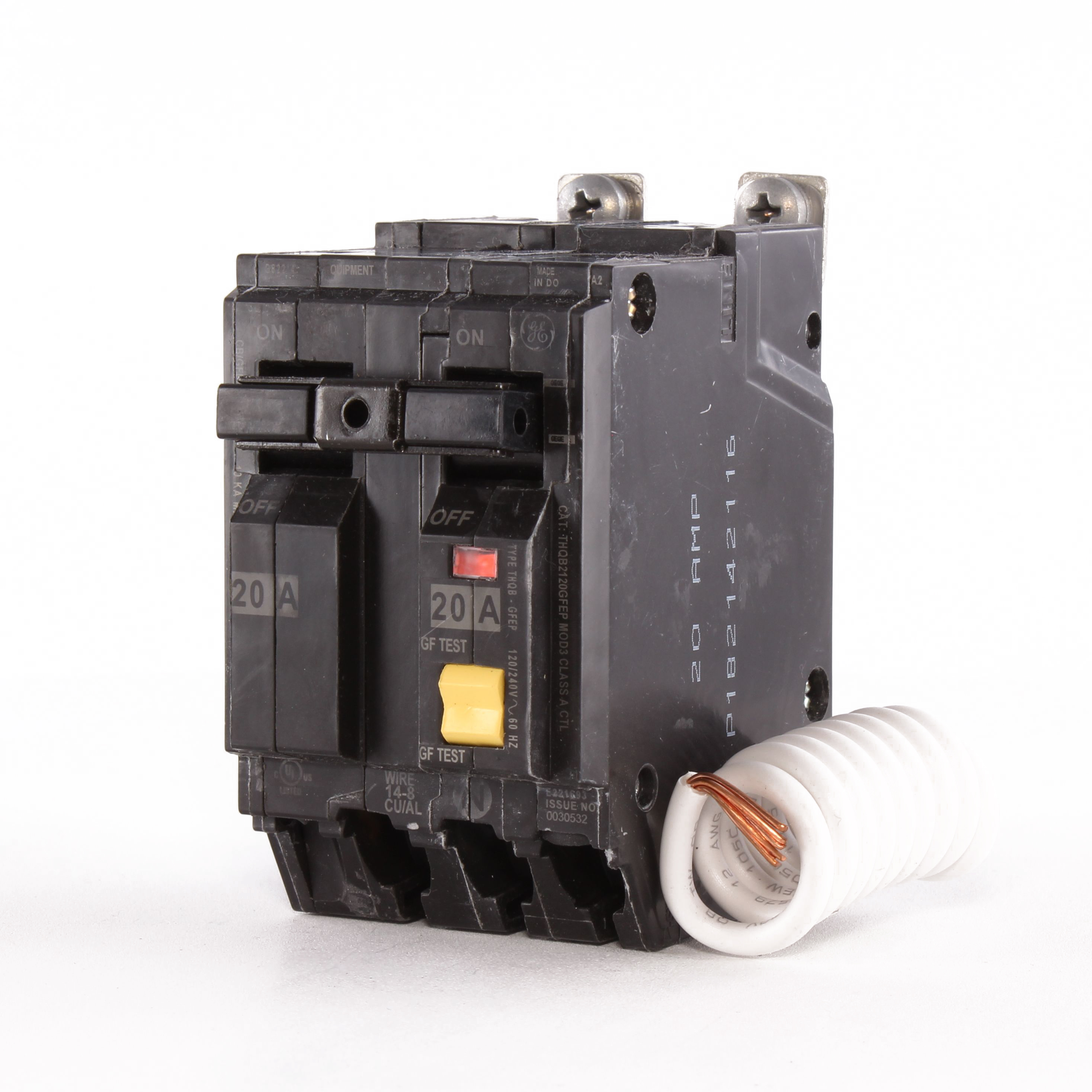 THQB2120GFEP Q Line Miniature Circuit Breakers Miniature Circuit   THQB2120GFEP Left 