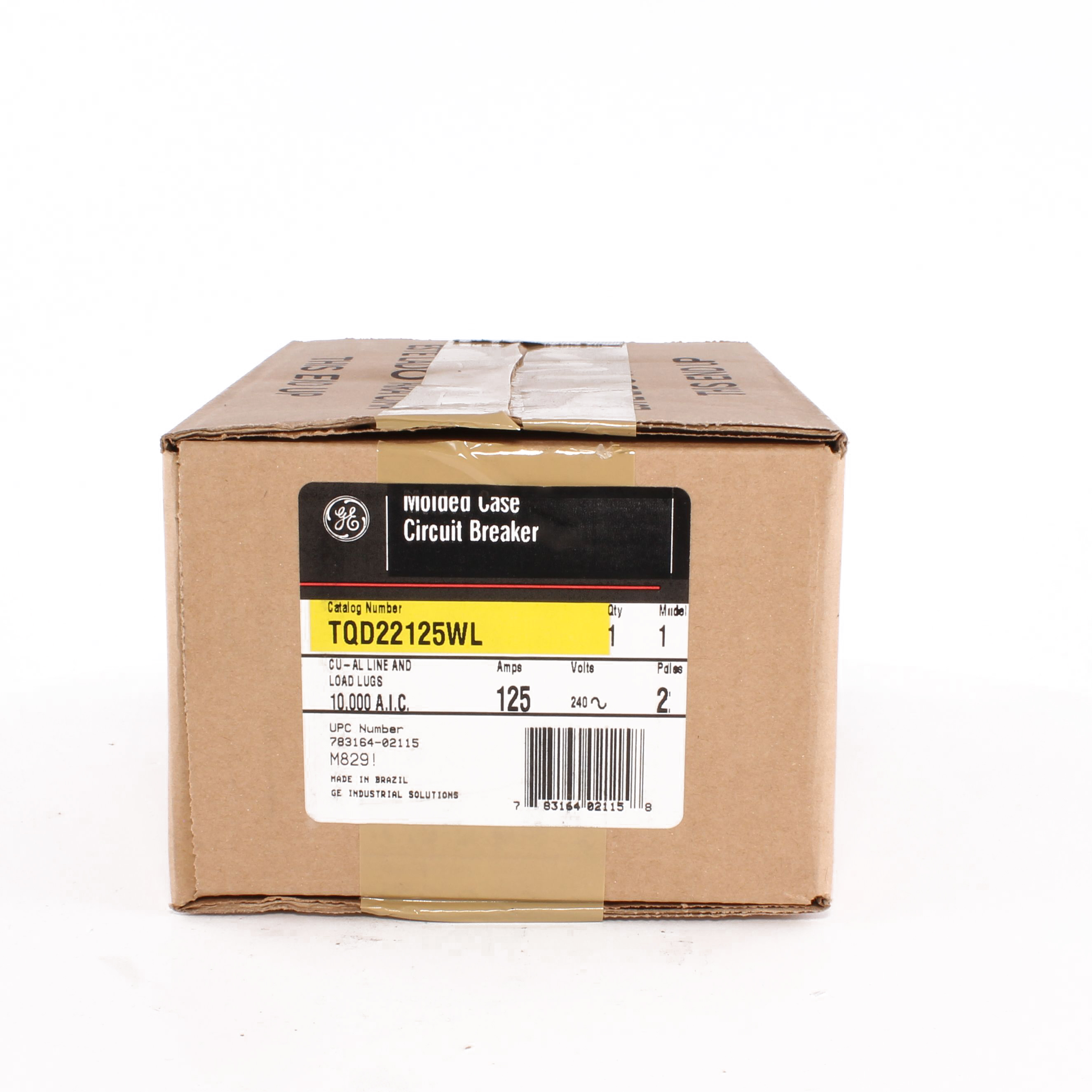 GE TQD22125WL TQD 2P 125A 10KA LINE | World Electric Supply