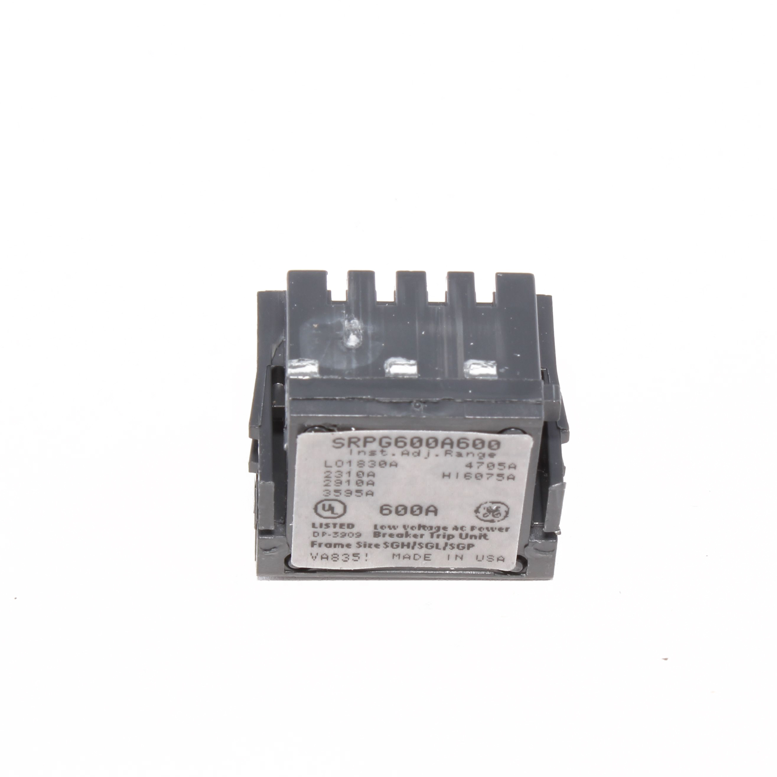 SRPG600A600 Accessories Circuit Breakers Electrical Distribution