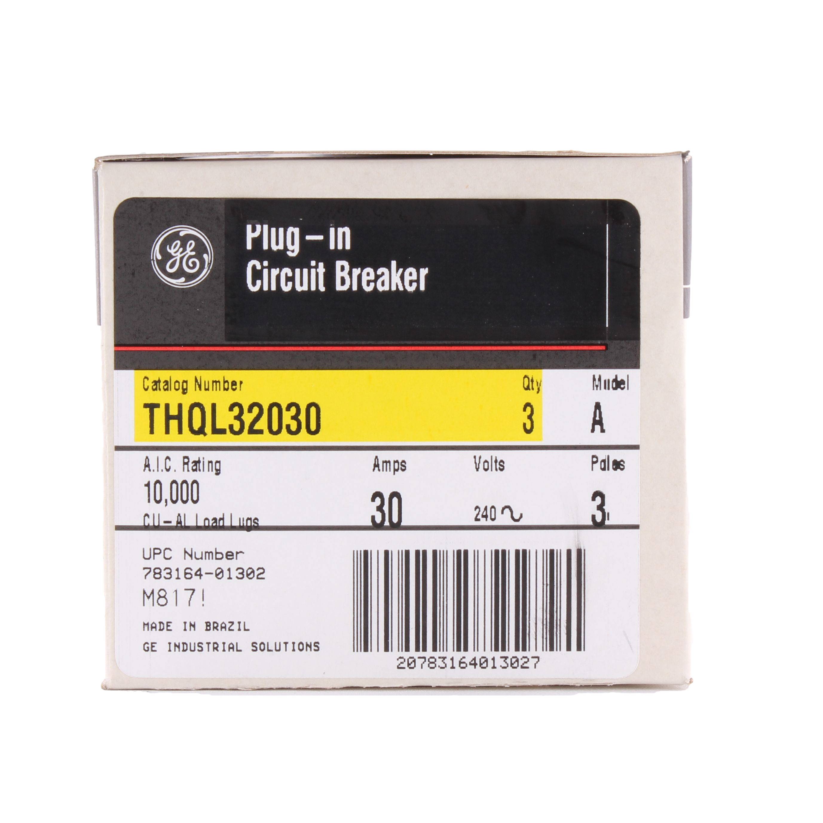 GD THQL32030 3P 30A 240V PLUG-IN CB | OneSource Distributors