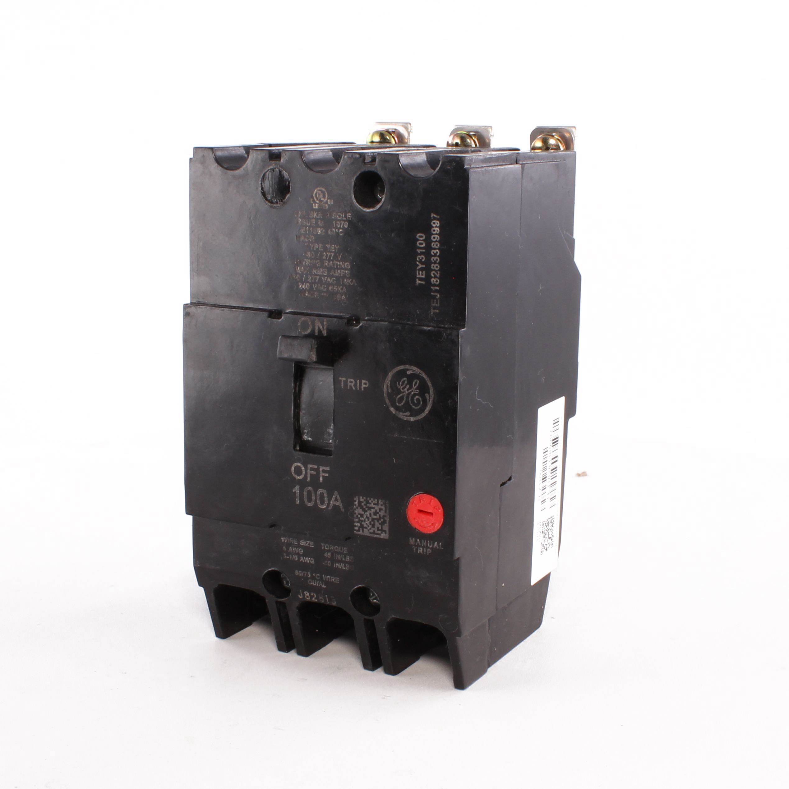 TEY3100 Lighting Panel Circuit Breakers Molded Case Circuit