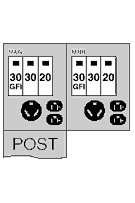 Midwest Electric’s metallic RV units are manufactured using 16-gauge, galvanized zinc-coated steel and NEMA 3R construction, which resists corrosion and fading and provides lasting service in outdoor applications. Units are available in surface mount and earth burial or padmount posts, offering a wi
