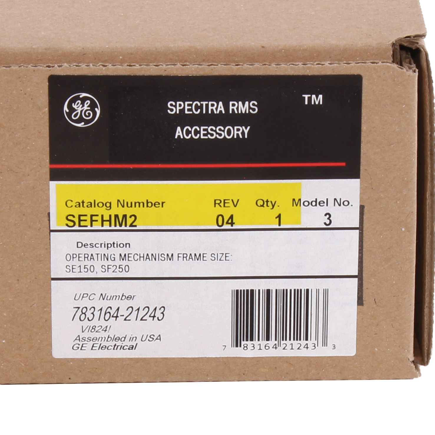 Product image for GE SEFHM2 OP MECH-DOOR MTD