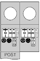 Midwest Electric’s metallic RV units are manufactured using 16-gauge, galvanized zinc-coated steel and NEMA 3R construction, which resists corrosion and fading and provides lasting service in outdoor applications. Units are available in surface mount and earth burial or padmount posts, offering a wi